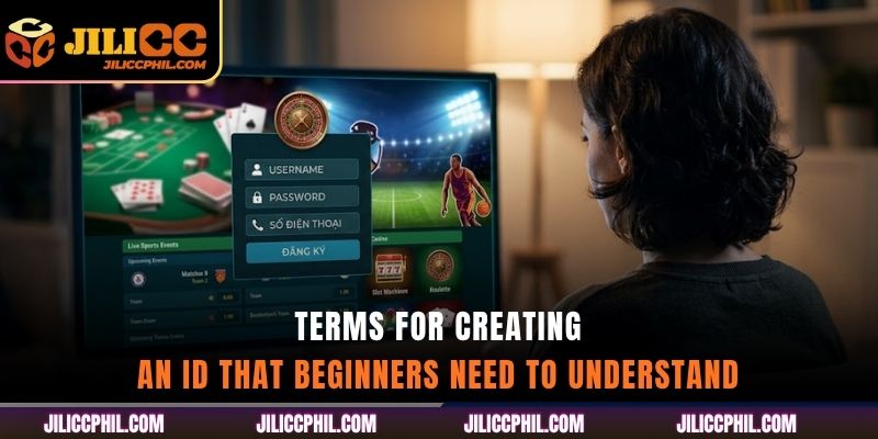 Terms for creating an ID that beginners need to understand