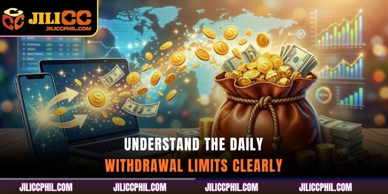 Understand the daily withdrawal limits clearly